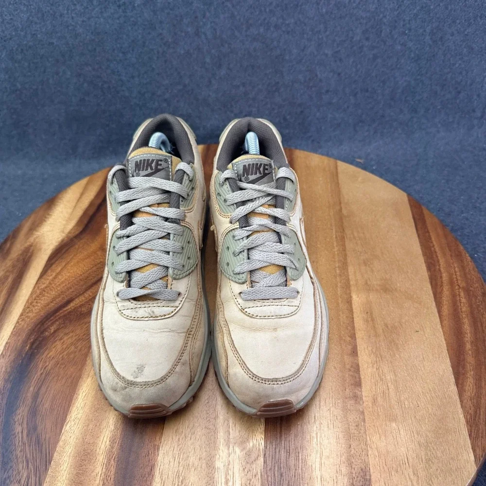 Nike Air Max 90 Winter PRM Flax Wheat GS Sz 4.5Y Womens Sz 6 Wheat 943747-700